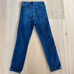 frame denim Le Sylvie Crop Edgewater Chew Jeans Size 26 Photo 4