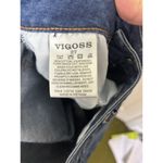 Vigoss Ace Skinny Button Fly High Rise Stretch Jeans Size 27 Raw Hem Photo 6