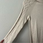 Modal International turtle neck sweater dress oatmeal size xs/s Photo 4