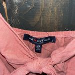 One Clothing  Pink Cotton Summer Romper Spaghetti Strap Casual Playsuit‎ E14 Photo 5