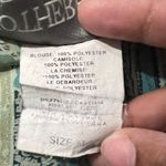 Motherhood Maternity Chiffon Tunic Blouse Green Paisley Print Women's Size Med Photo 6