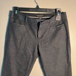 Banana Republic  Sloan Black Straight Capri Leg Pants SZ 0 Petite Trousers Formal Photo 2