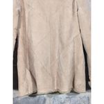London Fog Vintage Suede Coat Woman's Large Tan Faux Fur Lined Collegiate Photo 6