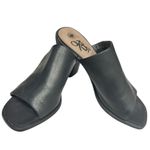 OTBT Women's Southwest Heeled Leather Slip On Sandals Size 8 Photo 3