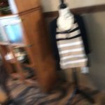 Croft & Barrow Craft and Barrow Blouse with Attached Sweater Large Photo 10