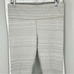 Athleta Chaturanga Striped High Rise Workout Athletic Leggings Yoga Pants Large Photo 2