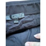 Lulus Black Tie Waist Wrap Mini Skirt Women's Size L Photo 3