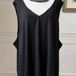 Torrid NWT Sleeveless Georgette Embellished Choker Tank Top $50 5X 5 Photo 0