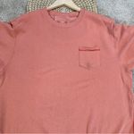 Aerie  Women’s Pullover Crew Neck Sweatshirt Longsleeve Lounge in Coral Oramge M Photo 2