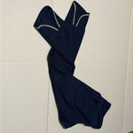 VOGO Athletica Womens Size Small Navy‎ Blue Capri Leggings Athletic Workout Yoga Photo 3