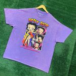 Betty Boop mineral wash tshirt size extra large Photo 2