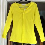 New with tags! Pretty, sunshine yellow long sleeve top Size M Photo 4
