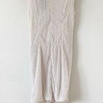 Peace + Love Sequin Wrap Drape Mini Dress in White Size 4 Photo 7