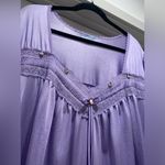 Only Necessities Purple Plus Size Midi Lace Photo 8