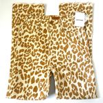 MOTHER The Hustler Ankle Fray Jeans In Prowl Size 25 Animal Print Yellow Photo 3