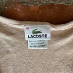 Lacoste  women's size XL 46 tan beige tank top sleeveless shirt Photo 2