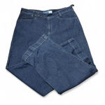 Liz Claiborne Vintage‎  Petite Trouser Fit Dark Wash Jeans Photo 0