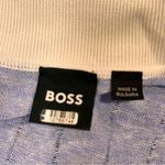 BOSS Polo Knit Mich Drose Size Small Blue Photo 4