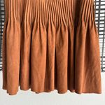 Free People Nigel Preston pintuck Lambskin suede skirt Photo 5