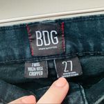Urban Outfitters BDG by  Twig High Rise Cropped Denim Jeans Black Sz 27 Photo 4