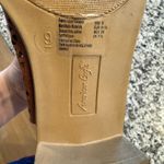 American Eagle Brown Peep-Toe  Wedge Sandals, size 9 Photo 3