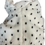 La Maison Talulah Something About You Mini Dress in White Black Polka Dot‎ Print Size 6 Photo 8