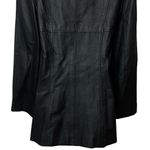 Y2K Vintage Lobi Lobi 100% Leather Jacket City Special Occasion Mob Wife M Black Size M Photo 6