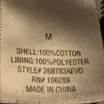 Francesca’s Blue Rain Gingham Plaid Jumpsuit Black White Size Medium Photo 7