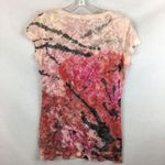 Romeo + Juliet Couture Romeo & Juliet Pink & Black Graphic Print Tee Shirt M Photo 2