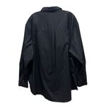 Gap  Lace Bib Big Shirt Button Down Black Women’s Plus Size XXL NWT Photo 10