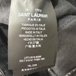 Saint Laurent Saint‎ Laurent Skinny Mid Rise Black Women Ankle Jeans Size 26 Altered Photo 10