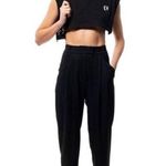 VHNY Vivienne Hu Cropped Tee Black Photo 3