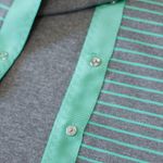 Lululemon Vinyasa Scarf Rulu Parallel Stripe Menthol & Heathered Slate Photo 7