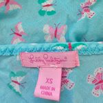 Lilly Pulitzer  Blue and Pink Flower Butterfly Nightgown Sleepwear Size XS Photo 3