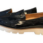 Vionic New  Women's Black Patent Leather Loafers with White Sole Photo 0