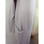 A New Day  Day Lavender‎ Women Medium Cardigan Long Sleeve Open Front Pockets Photo 1