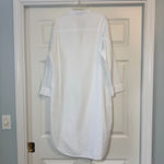 J. Peterman White Marie Antoinette Nightshirt S Cotton Dress Photo 2