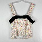 Magnolia Place Plus Size 4X Top Novelty Summer Print Pin Up Sleeveless NWT 1695 Black Photo 1