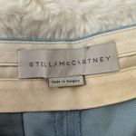 Stella McCartney  Light Blue Cuffed Ankle Trousers Photo 7