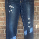 American Eagle  Outfitters Women's Dark Blue Straight Leg Jeans Photo 0