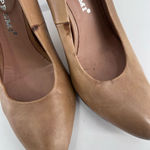 Anthropologie Bruno Premi Womens Pointed Toe Pumps Heel Beige Tan Size 37 size 6 Photo 8
