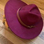 ✨EUC Burgundy Wide Brim Hat✨ Photo 1