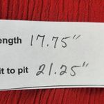 Band of Gypsies Red Sleeveless Crop Top with Crochet Lace NWT Size Medium Photo 9