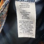 Soft Surroundings  Alyssa Velvet Knit Top Womens S Multicolor Ruched Hippie Fall Photo 3