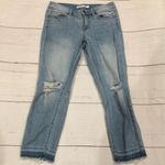Melrose and Market  blue boyfriend cropped jeans Photo 0