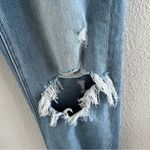 American Eagle Mom Jeans Blow Out Knees Distressed 2 Photo 2
