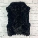 Genuine New Zealand Opossom Fur & Leather Vest S Photo 9