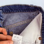 Lee Vintage Super High Waisted Denim Shorts – Dark Wash Y2K 90s Photo 3