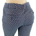 Zac and Rachel Black and White Diamond Print Slim Fit Dressy Ankle Pants Photo 8