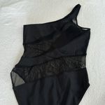Norma Kamali Normal Kamali Snake Mesh One shoulder Swimsuit, size Medium, $265 Photo 8